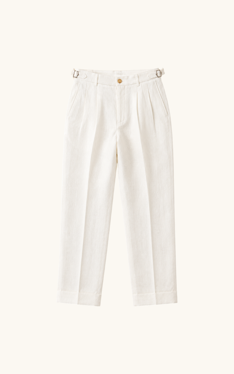100% Leinen Naples Hose