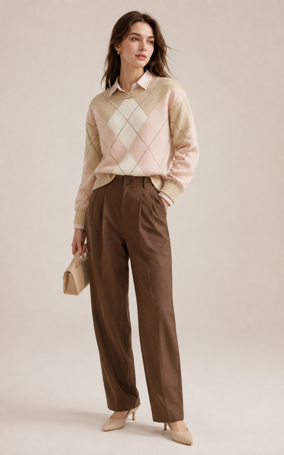 Beaumont Argyle-Pullover