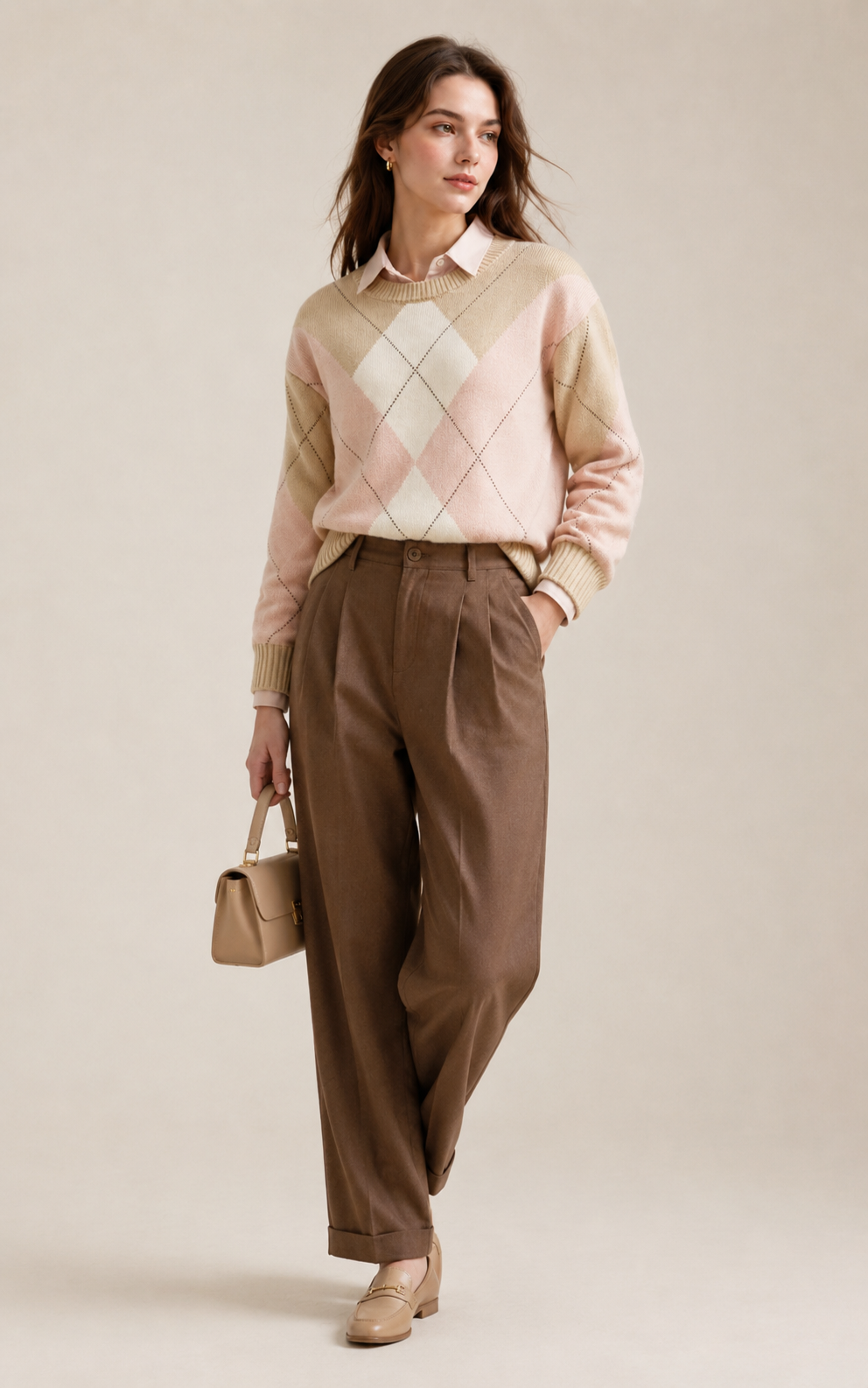 Beaumont Argyle-Pullover
