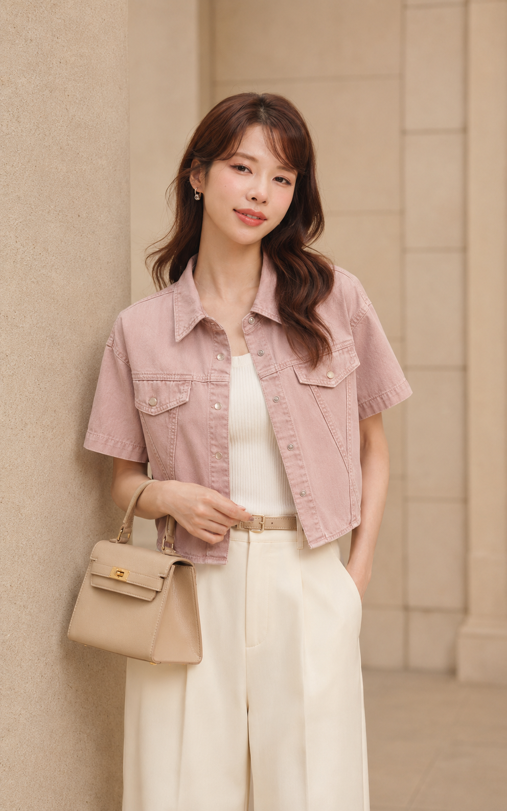 Capri Denim-Hemd