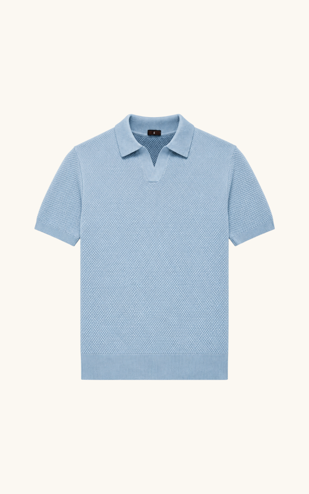 Struktur-Strickpolo