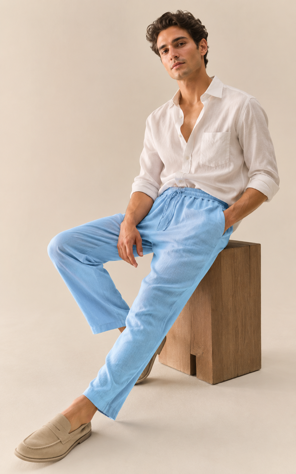 Harbor Leinenhose
