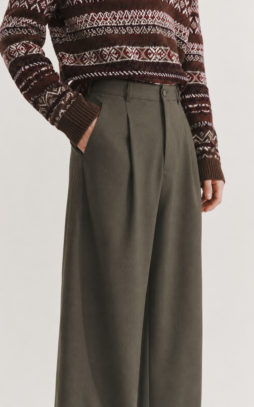 Belmont Bundfaltenhose