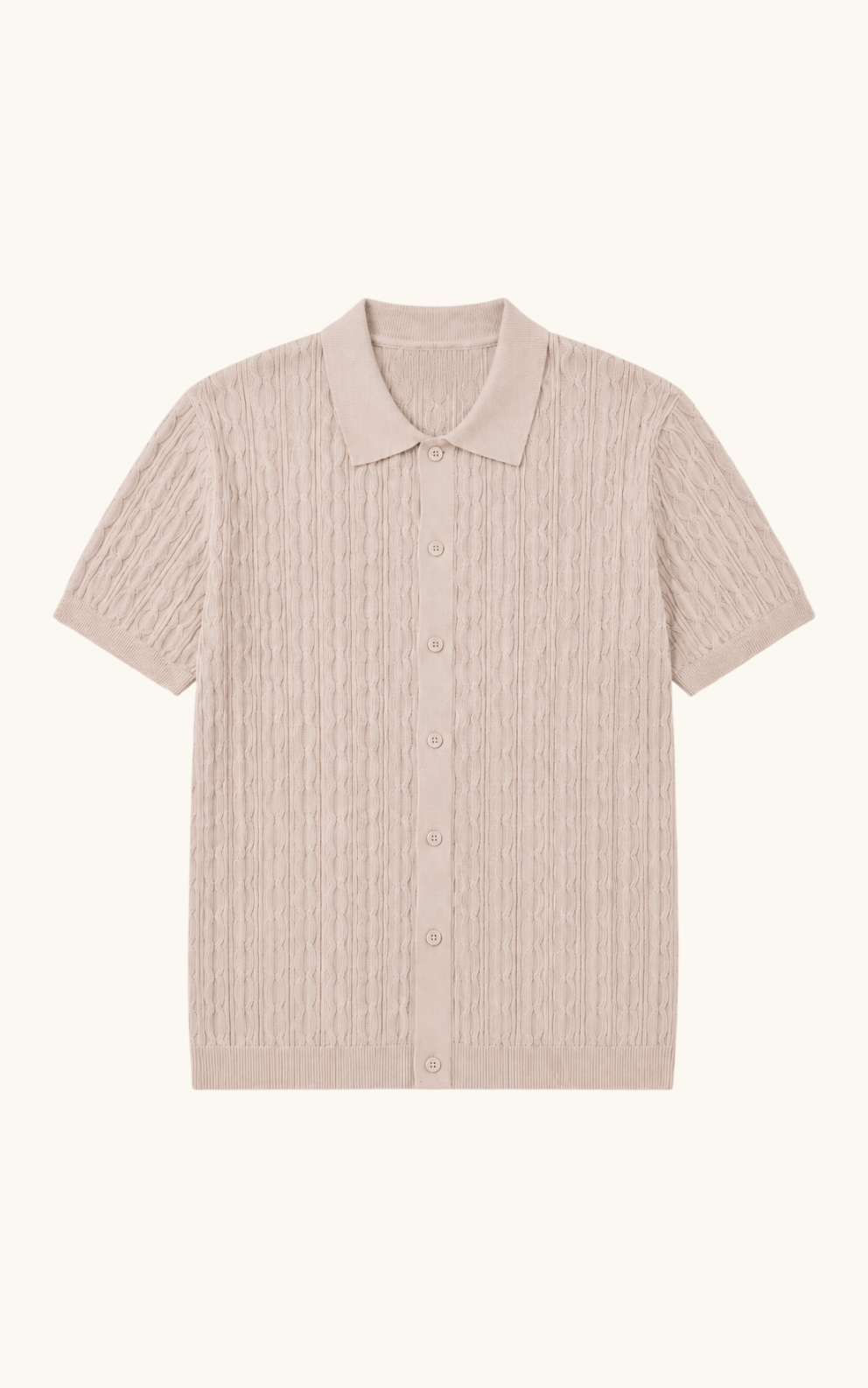 Struktur-Button-Polo