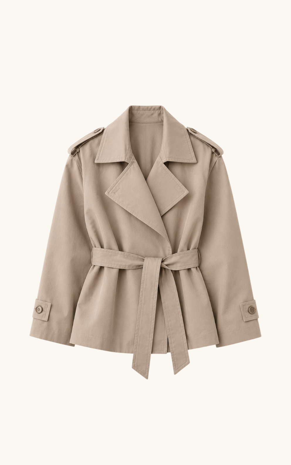 Avenue Trenchcoat mit Gürtel